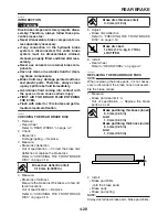 Предварительный просмотр 138 страницы Yamaha WR250R Service Manual