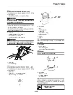 Предварительный просмотр 152 страницы Yamaha WR250R Service Manual