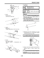 Предварительный просмотр 156 страницы Yamaha WR250R Service Manual