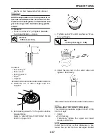 Предварительный просмотр 157 страницы Yamaha WR250R Service Manual