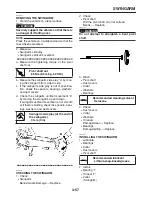 Предварительный просмотр 167 страницы Yamaha WR250R Service Manual