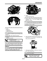 Предварительный просмотр 186 страницы Yamaha WR250R Service Manual