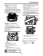 Предварительный просмотр 189 страницы Yamaha WR250R Service Manual