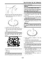 Предварительный просмотр 195 страницы Yamaha WR250R Service Manual