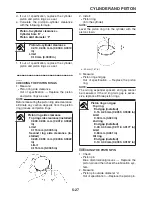 Предварительный просмотр 201 страницы Yamaha WR250R Service Manual