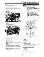 Предварительный просмотр 221 страницы Yamaha WR250R Service Manual