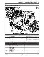 Предварительный просмотр 224 страницы Yamaha WR250R Service Manual