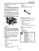 Предварительный просмотр 233 страницы Yamaha WR250R Service Manual