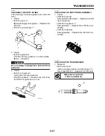 Предварительный просмотр 241 страницы Yamaha WR250R Service Manual