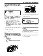 Предварительный просмотр 338 страницы Yamaha WR250R Service Manual