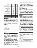 Предварительный просмотр 339 страницы Yamaha WR250R Service Manual