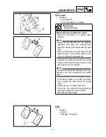 Preview for 286 page of Yamaha WR400F(M) Owner'S Service Manual