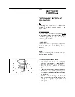 Preview for 12 page of Yamaha WR426F(N) Owner'S Service Manual