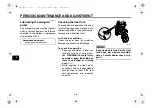 Предварительный просмотр 72 страницы Yamaha WR450F 2013 Owner'S Manual