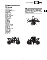 Preview for 17 page of Yamaha WR450F(R) Owner'S Service Manual