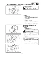 Preview for 238 page of Yamaha WR450F(T) Owner'S Service Manual