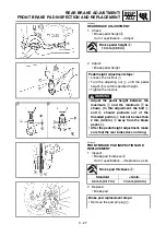 Preview for 254 page of Yamaha WR450F(W) Owner'S Service Manual