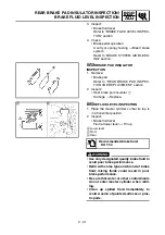 Preview for 262 page of Yamaha WR450F(W) Owner'S Service Manual