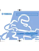 Yamaha WR450F Owner'S Manual preview