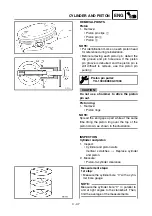 Preview for 414 page of Yamaha WR450F Owner'S Service Manual