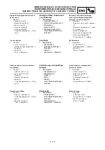Preview for 475 page of Yamaha WR450F Owner'S Service Manual