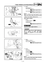 Preview for 580 page of Yamaha WR450F Owner'S Service Manual