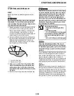 Предварительный просмотр 42 страницы Yamaha WR450FB 2012 Owner'S Service Manual