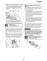 Предварительный просмотр 127 страницы Yamaha WR450FB 2012 Owner'S Service Manual