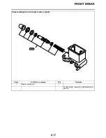 Предварительный просмотр 151 страницы Yamaha WR450FB 2012 Owner'S Service Manual