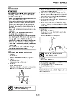 Предварительный просмотр 154 страницы Yamaha WR450FB 2012 Owner'S Service Manual