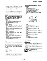 Предварительный просмотр 158 страницы Yamaha WR450FB 2012 Owner'S Service Manual