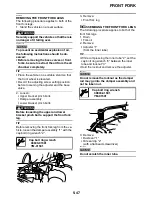 Предварительный просмотр 181 страницы Yamaha WR450FB 2012 Owner'S Service Manual