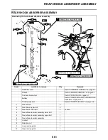 Предварительный просмотр 195 страницы Yamaha WR450FB 2012 Owner'S Service Manual