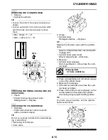 Предварительный просмотр 226 страницы Yamaha WR450FB 2012 Owner'S Service Manual