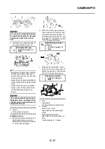 Preview for 111 page of Yamaha WR450Fv2008 Owner'S Service Manual