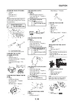 Preview for 124 page of Yamaha WR450Fv2008 Owner'S Service Manual