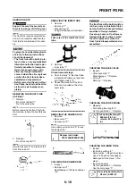 Preview for 175 page of Yamaha WR450Fv2008 Owner'S Service Manual