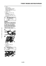 Preview for 172 page of Yamaha WR450FX Owner'S Service Manual