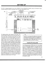 Preview for 7 page of Yamaha WT-11 Operation Manual