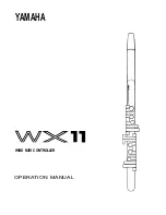 Предварительный просмотр 2 страницы Yamaha WX-11 Product Manual