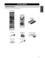 Preview for 7 page of Yamaha X-V2600 Owner'S Manual