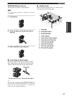 Preview for 21 page of Yamaha X-V2600 Owner'S Manual