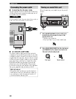 Preview for 34 page of Yamaha X-V2600 Owner'S Manual