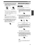 Preview for 35 page of Yamaha X-V2600 Owner'S Manual