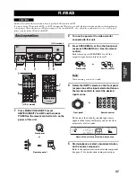 Preview for 41 page of Yamaha X-V2600 Owner'S Manual