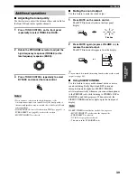 Preview for 43 page of Yamaha X-V2600 Owner'S Manual