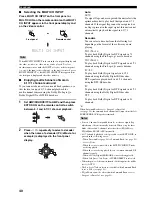 Preview for 44 page of Yamaha X-V2600 Owner'S Manual