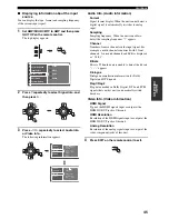 Preview for 49 page of Yamaha X-V2600 Owner'S Manual