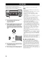 Preview for 50 page of Yamaha X-V2600 Owner'S Manual