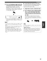 Preview for 53 page of Yamaha X-V2600 Owner'S Manual